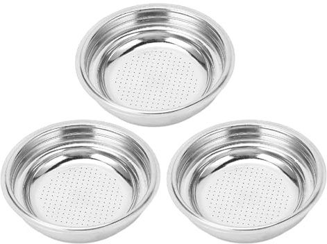 51mm Support De Filtre À Café, 3 Pièces Acier Inoxydable Ultra Fine Panier Filtrant Pressurisé Facile À Nettoyer Installer Pour Café Moulu
