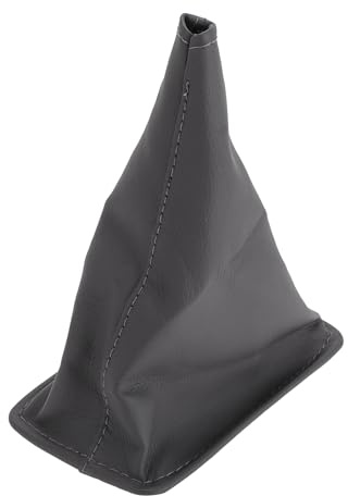 HEROFFIX 1 Pc Gear Shift Stick Gaiter for Toyota Corolla 2001-2013 Gear Stick Knob Cover Boot Shift Cover No.5880812180B0 Grey Faux Leather