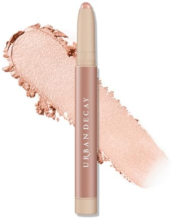 Urban Decay Naked Eyeshadow Stick - Waterproof Cream Eye Shadow Base, Crease-proof, Transfer-proof, 16HR Wear, Soft-Blur Effect - Peach Bum (peachy pink shimmer)