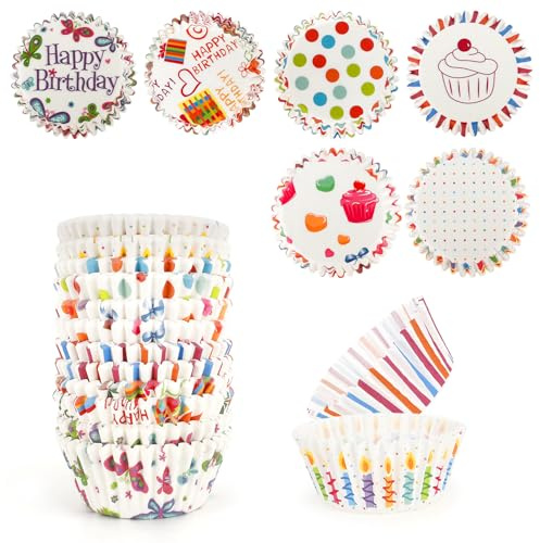 300 Piezas Moldes Magdalenas Papel,Revestimientos Para Magdalenas,Capacillos De Papel Para Cupcakes,Mini Tazas Para Hornear Muffins,Para Fiestas De Cumpleaños,Bodas Y Fiestas