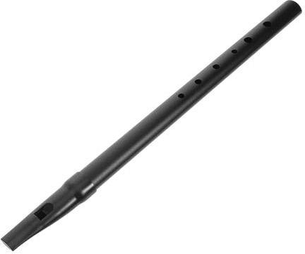 Zerodeko Irische Flöte 6 Loch Blasinstrument in C Dur Metall Übungsflöte für Anfänger Erwachsene Robuste Pfeifenflöte für Schulband und Musikpraxis