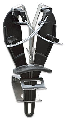 Giesser seit 1776 - Made in Germany - sharp easy, Messerschärfer, mit halterung, Abziehstahl, doppelfunktion, schwarz, 9980 s