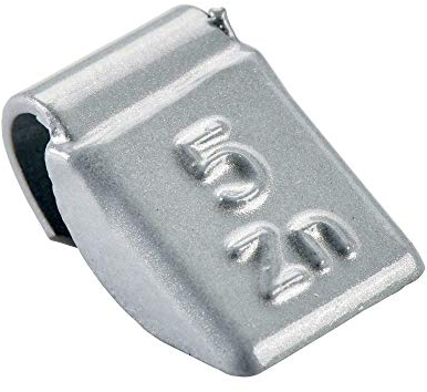 PERFECT EQUIPMENT 3184-0052-151 Wuchtgewichte Stahlfelgen 5g | 100x Schlaggewichte Silber beschichtet | Auswuchtgewichte Stahlfelgen Schlaggewicht Stahl