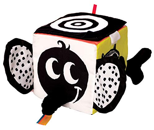 Manhattan Toy 217510 Elefant Wimmer-Ferguson Lernwürfel Multisensorisches Baby-Aktivitätsspielzeug, Multi, 1 Count (Pack of 1)