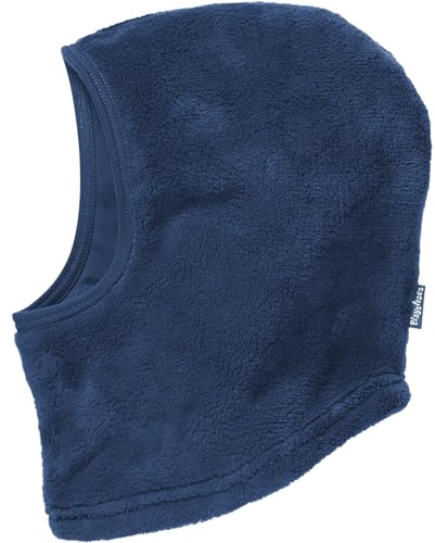 Playshoes Unisex Kinder Fleece-Schlupfmütze Winter-Mütze, Marine Kuschelfleece, one Size