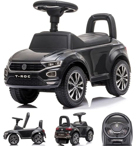Rutscher Rutschfahrzeug Auto Babyauto Kinderauto VW (Schwarz)