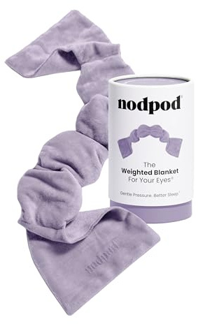 Nodpod Gentle Pressure Sleep Mask | Patented Light Blocking Design for Sleeping, Traveling & Relaxation - Wisteria