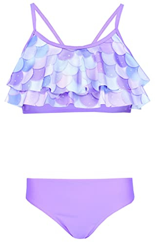 Aquarti Bikini Set | Mädchen Bustier Bikinislip Zweiteiliger Badeanzug