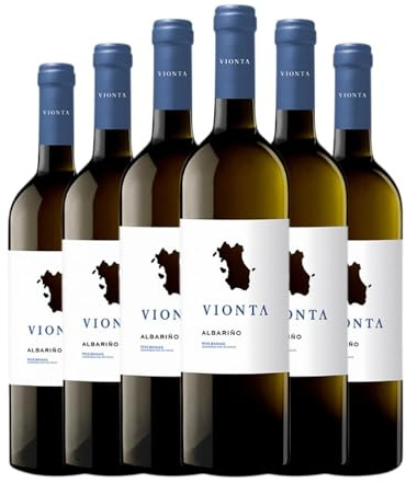 Vionta Albariño Rías Baixas 75 cl Vino blanco (Caja de 6 Botellas de 75 cl)