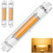 R7S LED 118mm Dimmbar 30W Lampen, R7S LED COB 118mm Glühbirne Ersatz für 300W Halogenlamp, Warmweiß 3000K, 3000LM Kein Flackern, 360°Abstrahlwinkel Stab, LE D Leuchtmittel, 2er Pack