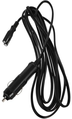 BUGUUYO Car Fridge Power Cord Replacement 3m Dc 12v 8-shaped Portable Refrigerator Extension Cable for Car Cooler and Mini Fridge Use