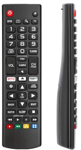 Universal for LG TV Remote, Replacement Remote Control for LG Smart TVs. with Netflix Quick Button. 1-Year Warranty.