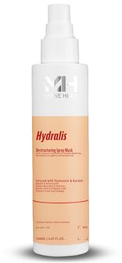 MANE HEAD Hydralis 10 in 1 Leave In Conditioner Spray 5.07 fl oz - Hair Heat Protectant Spray with Hyaluronic Acid & Keratin - Treatment for Dry Damaged Hair - Professional Italian Detangler