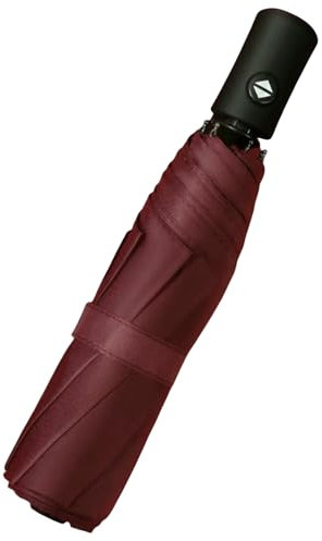 Gyios Regenschirm Mode Großer Reiseschirm, Heftiger Winddes Wasserdirektor, Vollautomatischer Offener Und Enger Golfschirme, Sonnenschirm-rot