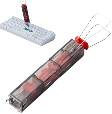 Laxreheye Extractor de Teclas Teclado | Herramienta Ergonómica para Limpieza y Reparación de Teclado - Accesorio Ergonómico Multifuncional para Limpieza Electrónica de Oficina Y Hogar