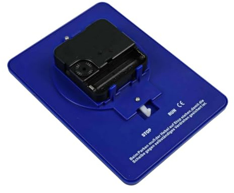 Disco Timer di parcheggio Compatto in ABS per Evitare multe di parcheggio (Senza Batteria) (1 PCS)