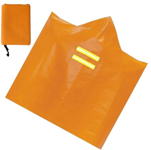 Vêtements de protection contre l'incendie - Combinaison de sécurité ignifuge avec capuche, vêtements d'évasion ignifuges, pour la maison, le centre commercial, la voiture, la table de chevet, l'hôtel
