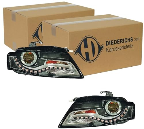 BandelOne enthält 2x Diederichs Bi-Xenon LED Scheinwerfer links+rechts passend für A4 A6