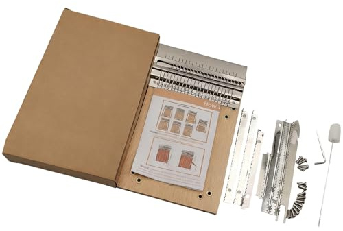 YIGZYCN Set di macchine per tappezzeria in metallo con semplici configurazioni per progetti di decorazione domestica, tra cui sciarpe e biancheria da tavola