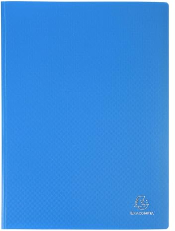 EXACOMPTA Sichtbuch, DIN A4, PP, 50 Hüllen, farbig sortiert