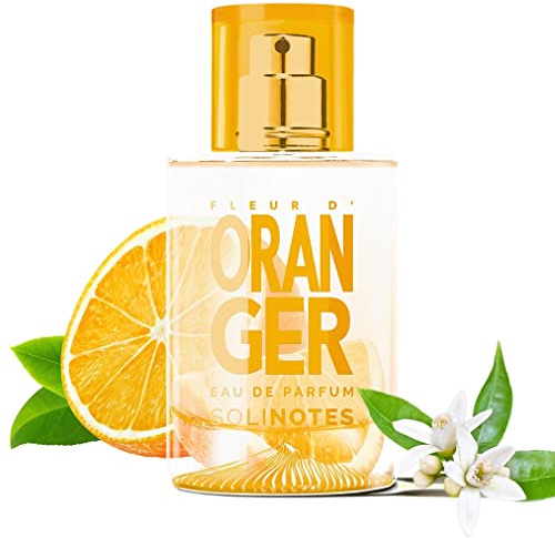 Parfum Femme SOLINOTES Fleur d'Oranger - Eau De Parfum | Fragrance Florale et Apaisante - Cadeau Parfait pour Elle - 50 ml