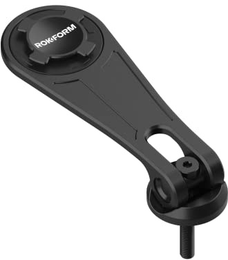ROKFORM Unisex, Erwachsene V4 Bike Magnethalterung, Schwarz, Einheitsgröße | Kompatibel mit Rokform Twist-Lock-Hüllen (gerafft und kristallklar)