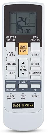 ciciglow Télécommande de climatisation, télécommande intelligente universelle de 8 m de remplacement adaptée pour AR-RY12 AR-RY13