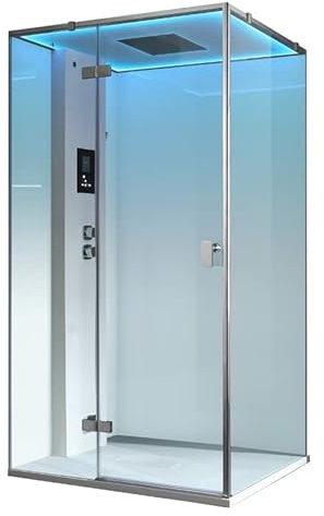 AWT AQART WATER TECHNOLOGY Dampfdusche LD207F15 weiß/120x90/links