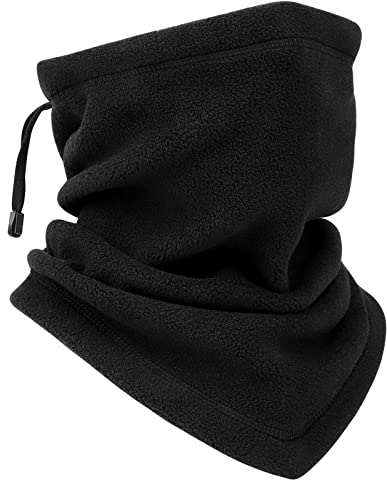 HASAGEI Schlauchschal Herren, Winter Winddicht Multifunktionstuch, Motorrad Halstuch Herren, Loop Schal Damen, Warm Halten Fleece Neckwarmer Für Outdoor Skifahren Fahrrad Laufen