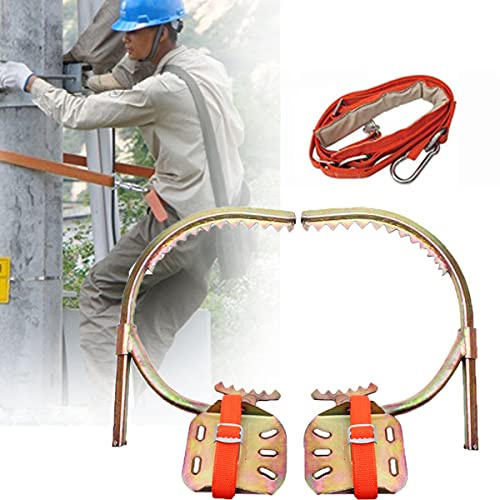 Robuste Baumkletterspikes mit rutschfesten Edelstahl-Steigeisen – unverzichtbare Ausrüstung für Elektriker und Outdoor-Enthusiasten, Modell 250, ideal zum Klettern und für Wartungsarbeiten