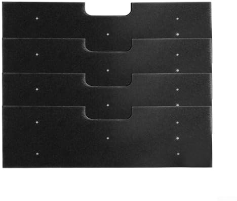 Zilimontt Washable Fluff Filter for For GE PFQ97HSPVDS Washing Machine and Dryer, Reusable Foam Filter 41x16cm Black, Compatible with For GE Dryer Model PFQ97HSPV0DS(Flow filter *4Pcs)