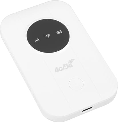 OEBUAFI Módem USB 4G LTE con Punto de Acceso Móvil de 300Mbps con Ranura para Tarjeta SIM para Uso en la Oficina en Casa, Fácil Configuración y Acceso Rápido a la Red