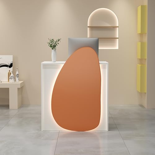 Cassetto chiudibile a chiave, bancone per ricevimenti, design moderno, in legno, per vendita al dettaglio e ristorazione