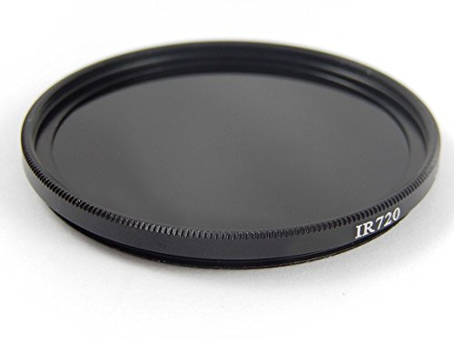 vhbw Filtre Infrarouge Universel 77mm 720nm pour Appareil Photo, Objectif, DSLR Sigma 70-200 mm EX DG HSM Makro 2.8