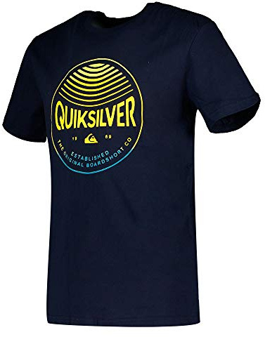 Quiksilver - Colors In Stereo Tshirt pour Homme - Navy Blazer - XL