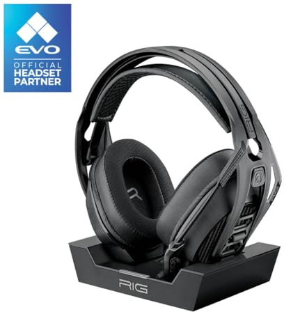 RIG 800 PRO HS Wireless Gaming Headset & Multi-Function Base Station for PlayStation PS4, PS5, PC, Mac, USB - Up to 60 Hour Battery