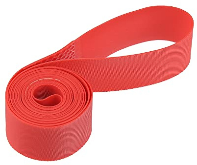 X AUTOHAUX Ruban De Jante pour Vélo 24 Pouces Rouge 2 Pcs Protection Pneu