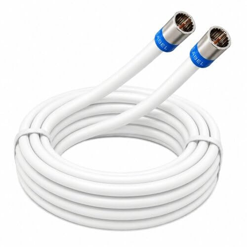 Vodafone Station Cable Router Netzwerk Anschlusskabel Deluxe Premium Kabel 8K Cabelcon Schnellstecker Weiß 5 Meter
