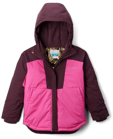Columbia flicka Mighty Mogul 3 jacka skidjacka (förpackning med 1), PinkIceBarkbl, XL