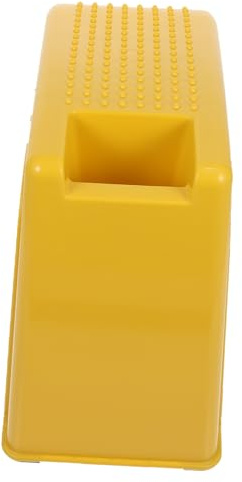 Ipetboom Foot Care Salon Stool Plastic Small Bathroom Footstool Practical Non-slip Pedicure Footrest Compact Lightweight Design for Home and Professional Use in Nail Salon and Spa