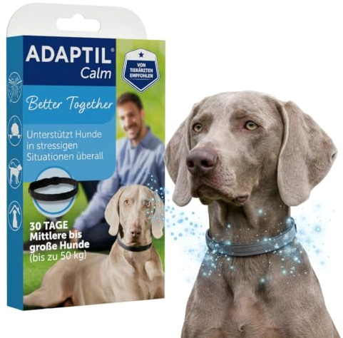 Adaptil Calm Halsband - Größe M/L - Anti-Stress-Halsband für Hunde