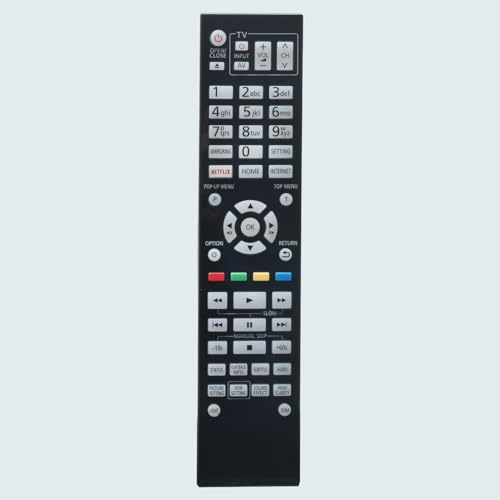 N2QAYA000172 Télécommande de Remplacement for Panasonic Blu-Ray DVD Player DP-UB9000 DP-UB9000EBK DP-UB9000GNK DP-UB9000EGK DP-UB9004 DP-UB9004EGK