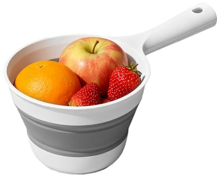 Cazzuola - Cucchiaio da cucina per liquidi, cucchiaio da minestra in acciaio, manico lungo, per bevande calde, zuppa, punch e cucina, pratico cucchiaio da cucina per casa, buffet