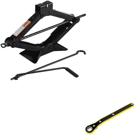 Gato Tijera para Coche Herramienta Especial for Coche, Gato 08T 1T 2T, portátil, for Ahorro de Trabajo, Tijera Manual, reemplazo neumáticos for reparación automóviles for SUV(2T Set)
