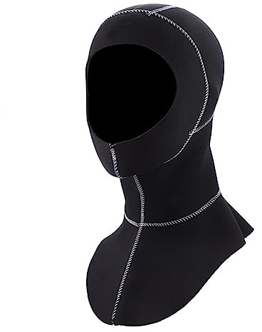 Mavaol Gorro de Neopreno Keepdiving de 3 mm, cálido, para Buceo y Snorkel, Disponible en 3 tamaños. Accesorio para Deportes acuáticos: natación, Buceo y Snorkel. (SG)