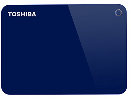 Toshiba HDTC910EL3AA Disque Dur Externe Portable 2,5 1 to USB 3.0 Bleu