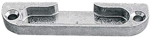 Gâche de galet à défoncer pour têtière de 18 mm Europa et Euromatic pour crémone à larder pour menuiserie bois Ferco Gu