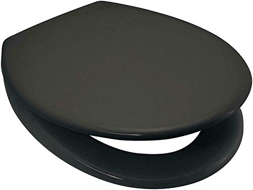 Anthracite Grey Toilet Seat Soft Close Quick Release Top or Bottom Fix