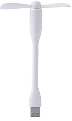 allforyou Mini Ventilador USB Flexible Flexible para la computadora portátil de la computadora portátil portátil de la computadora portátil de la computadora Gadget de Verano