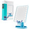 Disney Stitch Espejo de Mesa LED con Bandeja para Joyas - Regalos para Mujer (Azul)